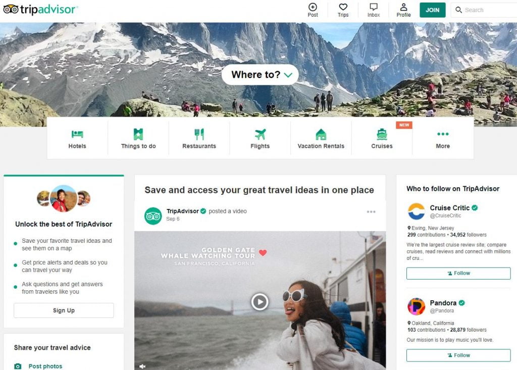 Tạo tài Khoản Tripadvisor marketingdulich.net;