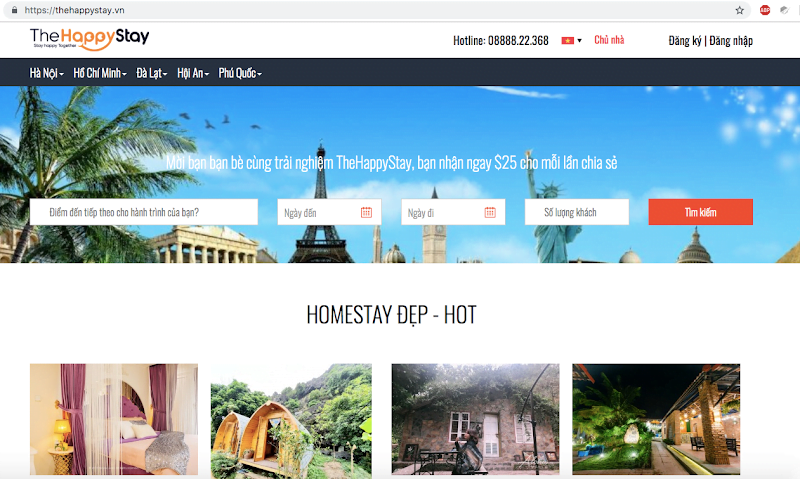 Thehappystay Là Gì ? - Ota Homestay Việt Nam - Homestay Booking